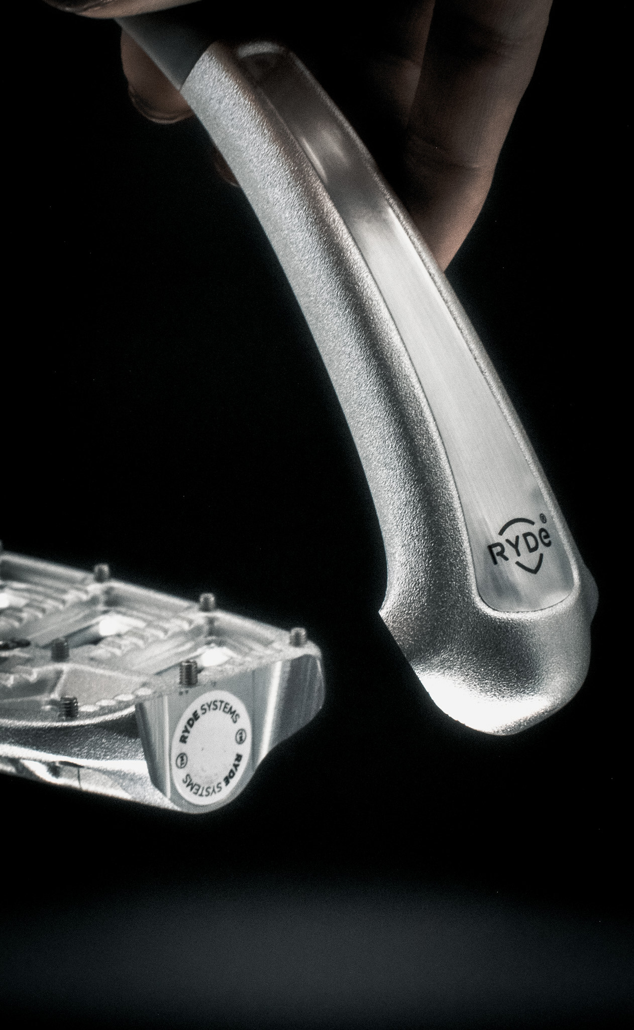 Strzemiona RYDE Align srebrne - obrazek 2